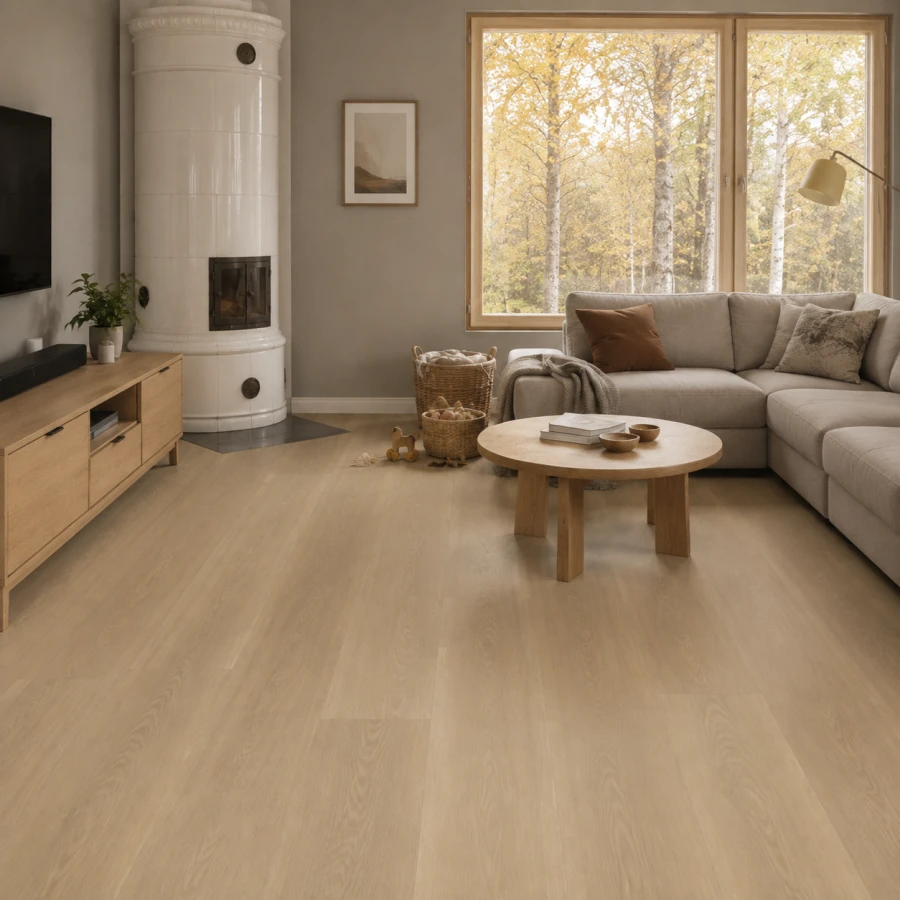 Rigid Klick-Vinyl Tofte Natureiche hell SilentTECH