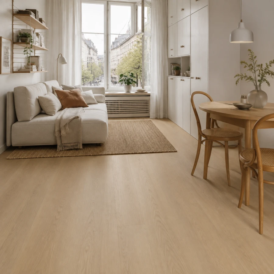 Rigid Klick-Vinyl Tofte Natureiche hell SilentTECH