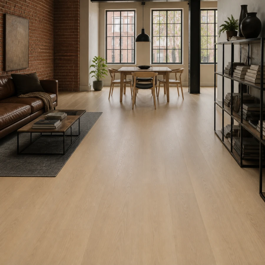 Rigid Klick-Vinyl Tofte Natureiche hell SilentTECH