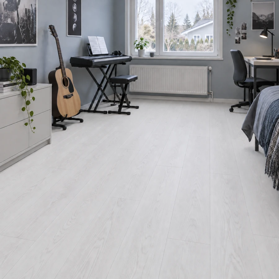 Rigid Klick-Vinyl Oulu Eiche weißgrau SilentTECH