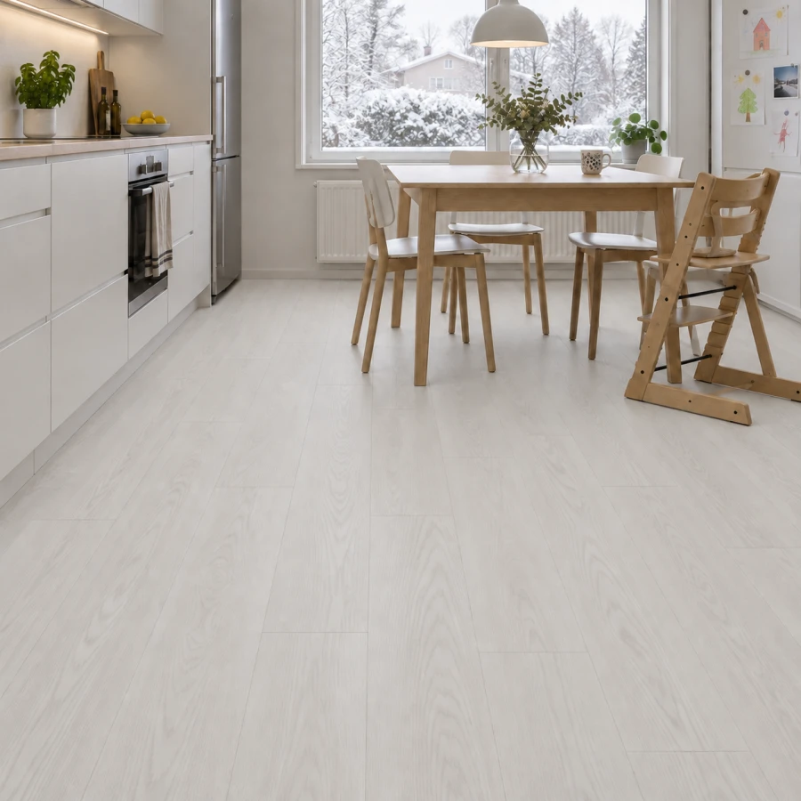 Rigid Klick-Vinyl Oulu Eiche weißgrau SilentTECH