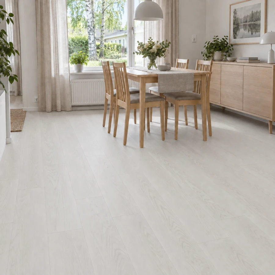 Rigid Klick-Vinyl Oulu Eiche weißgrau SilentTECH