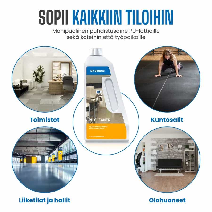Dr. Schutz PU Cleaner Reiniger für Vinylböden