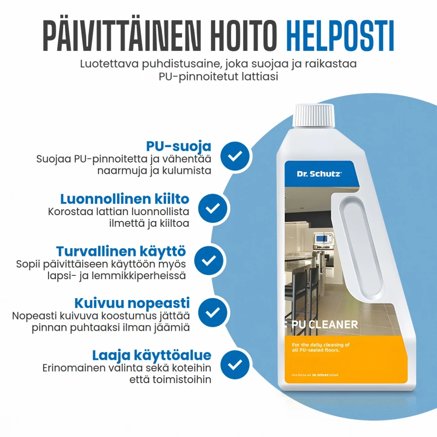 Dr. Schutz PU Cleaner Reiniger für Vinylböden