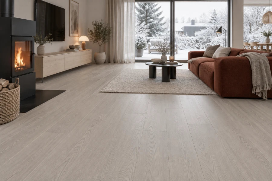 Rigid Klick-Vinyl Tundra Eiche graubeige SilentTECH
