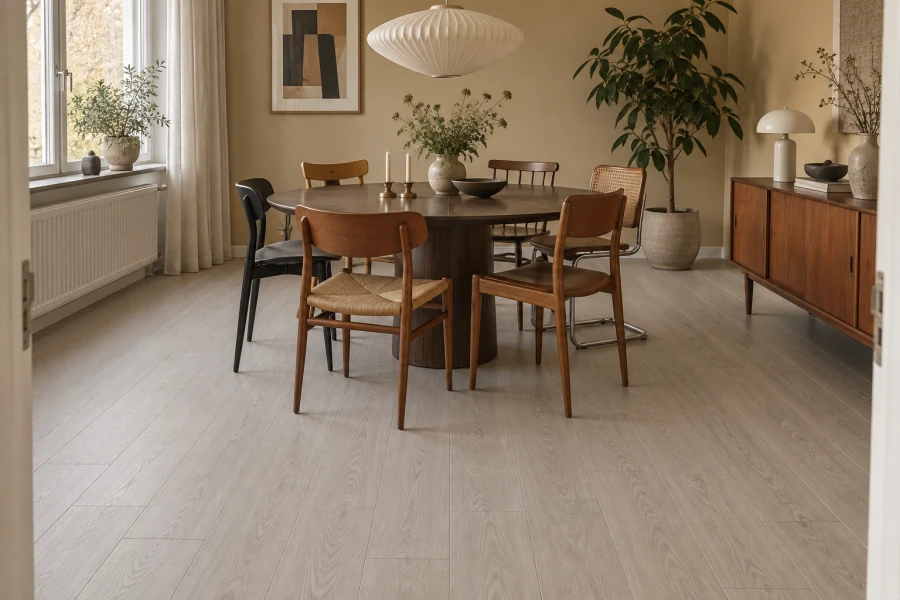 Rigid Klick-Vinyl Tundra Eiche graubeige SilentTECH