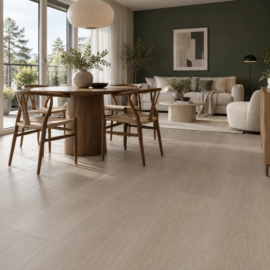 Rigid Klick-Vinyl Taupe Eiche greige SilentTECH