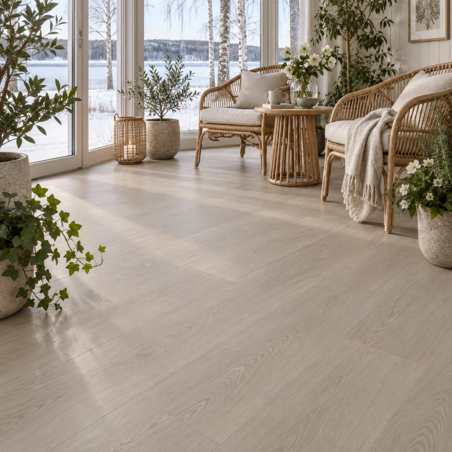 Rigid Klick-Vinyl Taupe Eiche greige SilentTECH