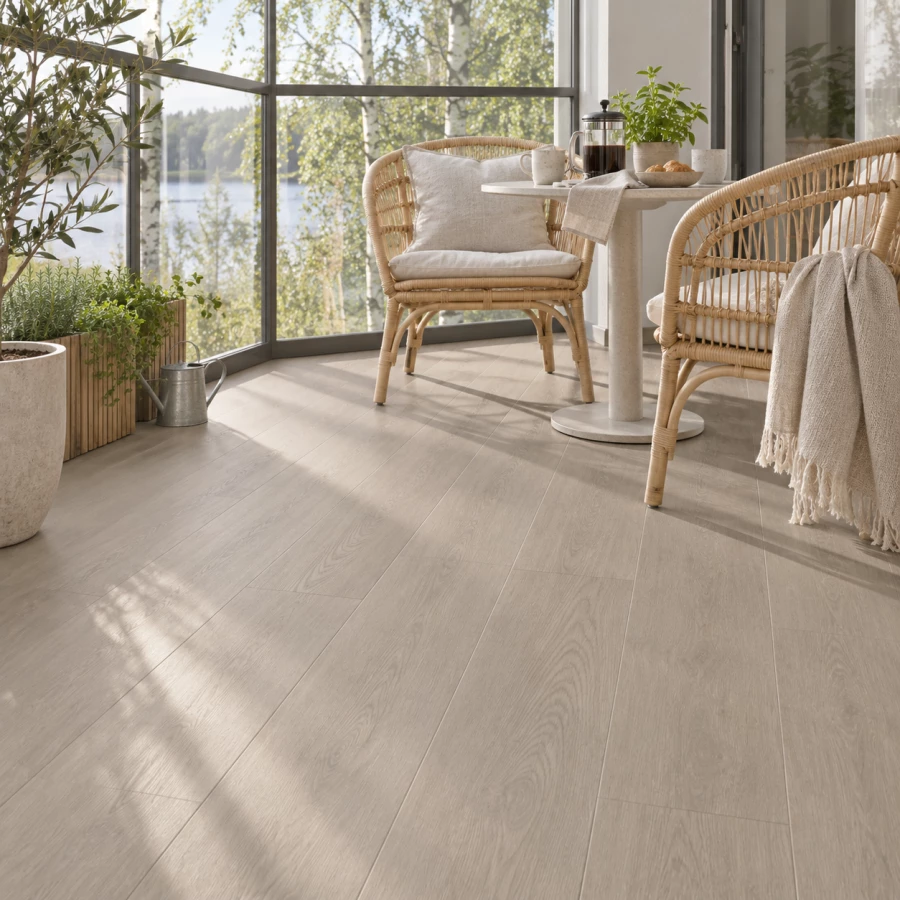 Rigid Klick-Vinyl Taupe Eiche greige SilentTECH