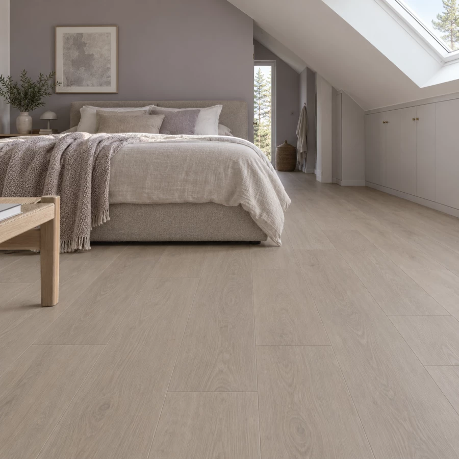 Rigid Klick-Vinyl Taupe Eiche greige SilentTECH