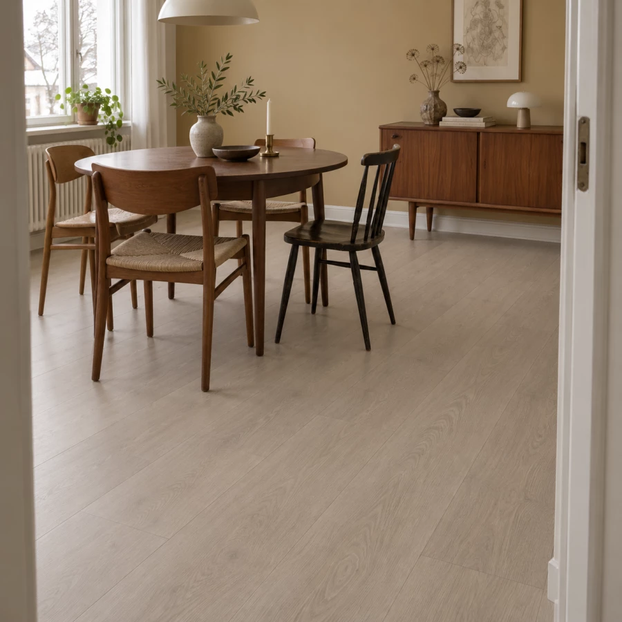 Rigid Klick-Vinyl Taupe Eiche greige SilentTECH