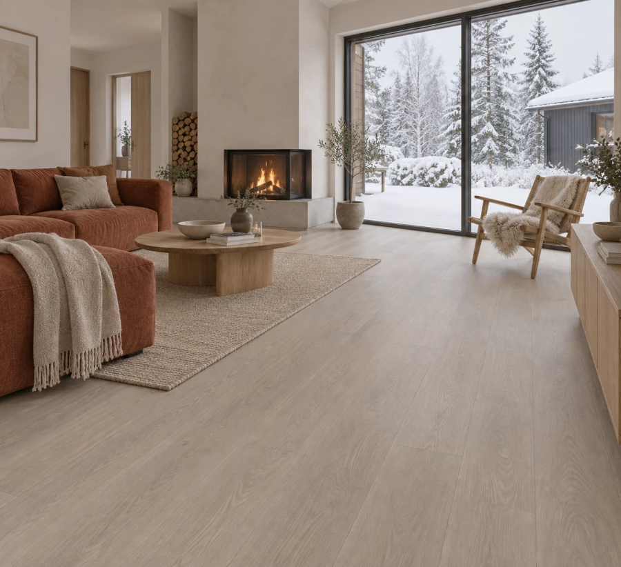 Rigid Klick-Vinyl Taupe Eiche greige SilentTECH