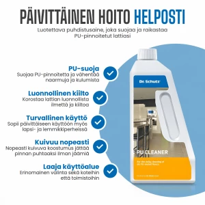 Dr. Schutz PU Cleaner Reiniger für Vinylböden