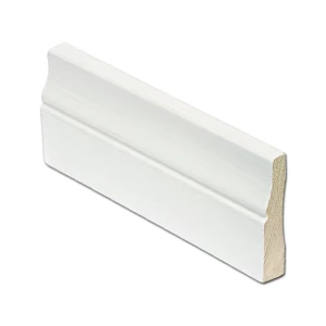 Abdeckleiste Kiefer Weiß 15x65x3300 mm