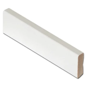 Abdeckleiste Kiefer Weiß 12x42x2200 mm